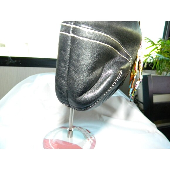 Vintage Coach Black Leather Soho Handbag Shoulder Purse D05D-9544 - Picture 3 of 11